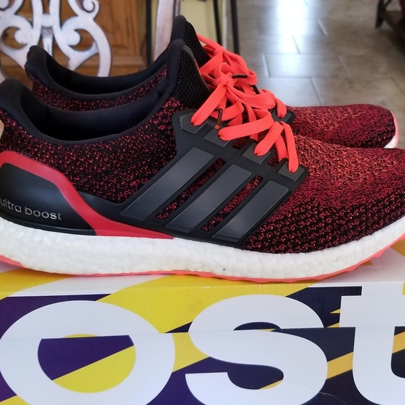 Ultraboost 2.0 Solar Red - Picture 2 of 5